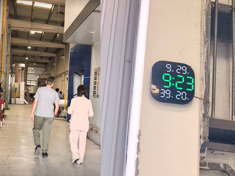 Noran évalue une solution de refroidissement industriel pour un atelier de revêtement extrêmement chaud